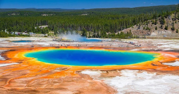 Suối nước nóng Grand Prismatic Springs