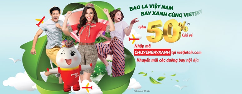 giá vé máy bay vietjet