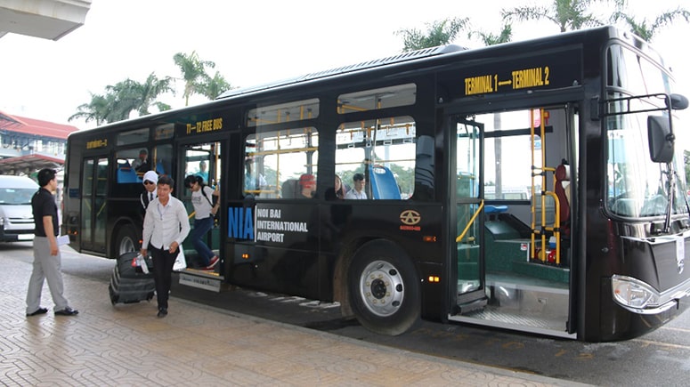 Xe bus nối chuyến