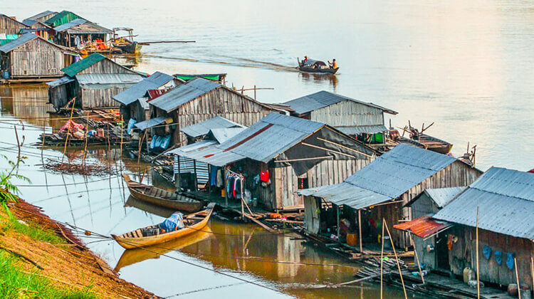 Thị trấn Kratie - Campuchia