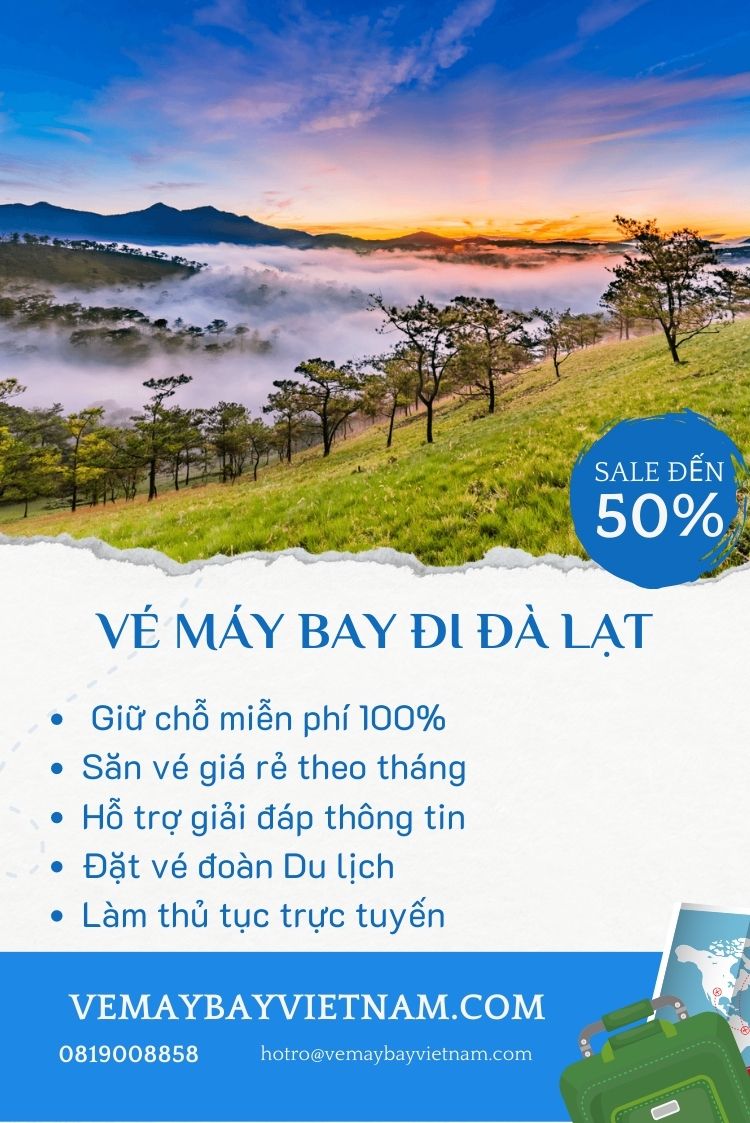 Vé máy bay đi Đà Lạt