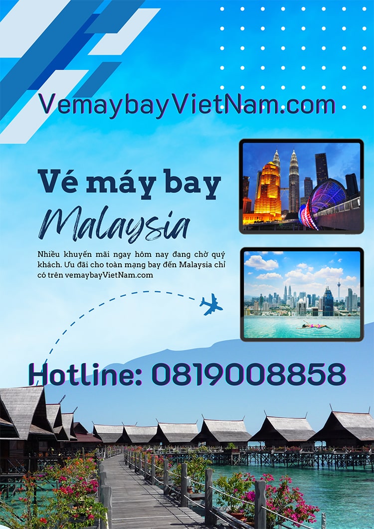  Vé máy bay đi Malaysia giá rẻ