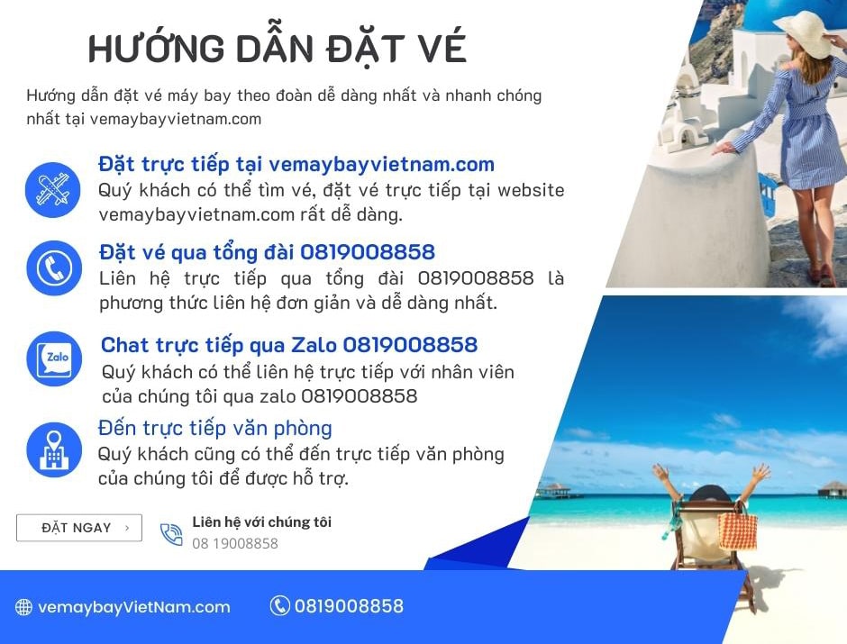 Đặt vé Vietnam Airlines